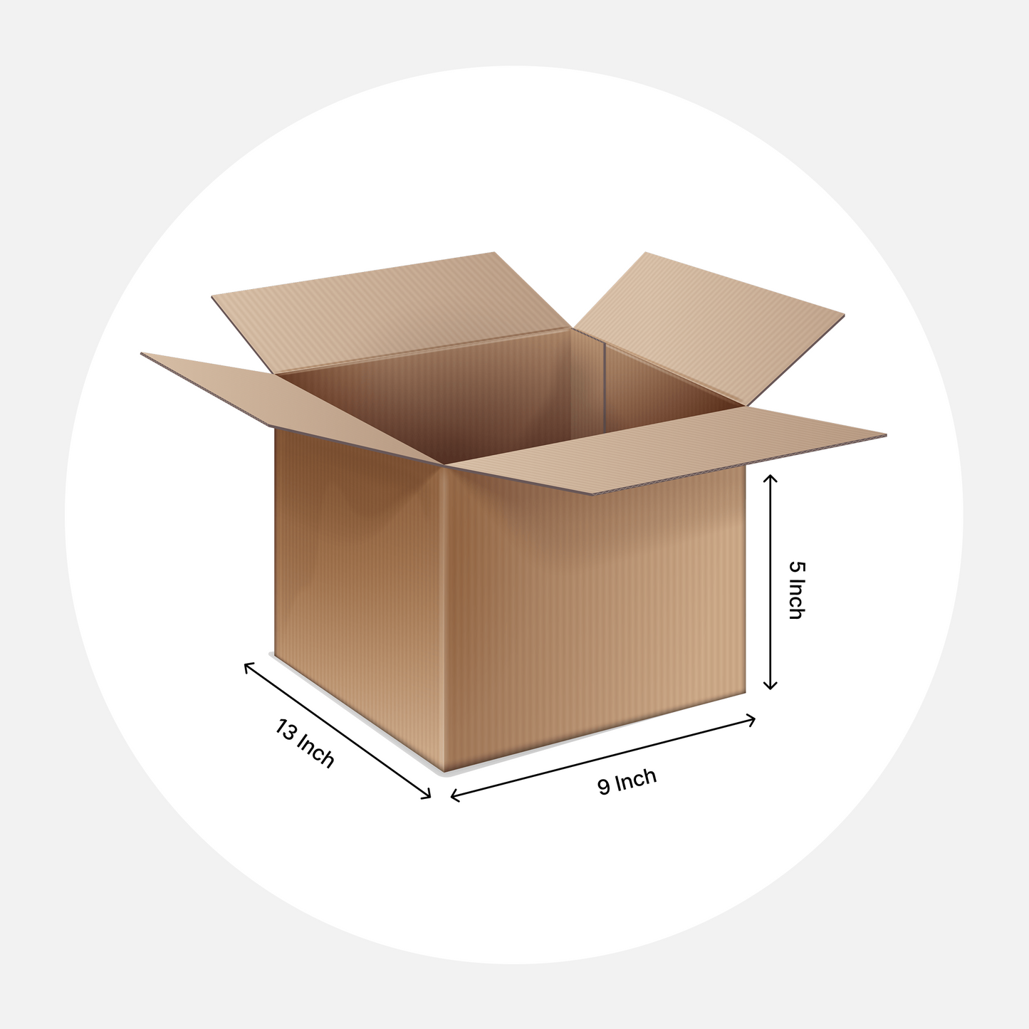Corrugated Boxes 3 kg (13*9*5)