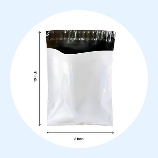 Plain Polybags 8*10 50, micron (Pack of 100)